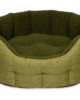 cuccia rotonda tweed cane