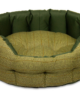 cuccia rotonda tweed cane
