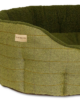Cuccia rotonda Modern Tweed Sherpa Green - Thumbnail Image 3