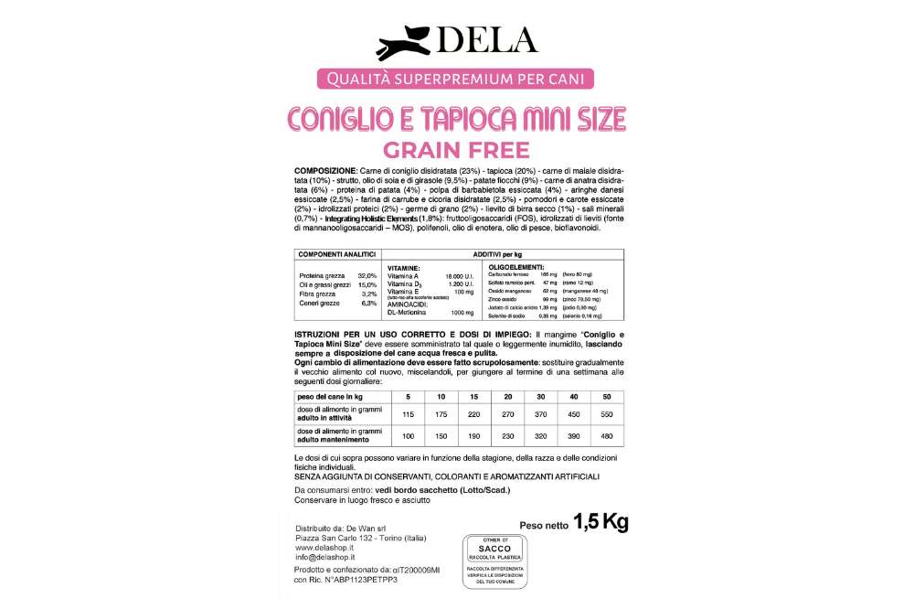 coniglio e tapioca mini size 2