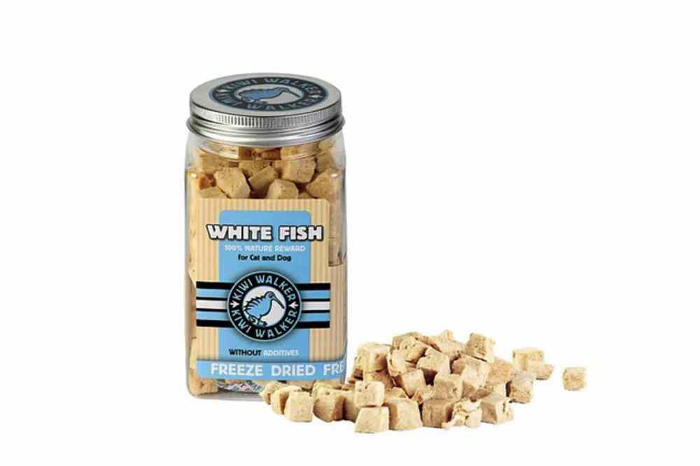 Snack cane gatto pesce bianco 2