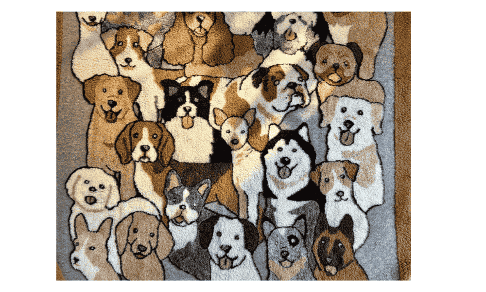 Coperta cane cani in armonia