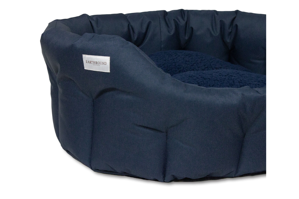 Cuccia rotonda impermeabile blu notte - immagine 3