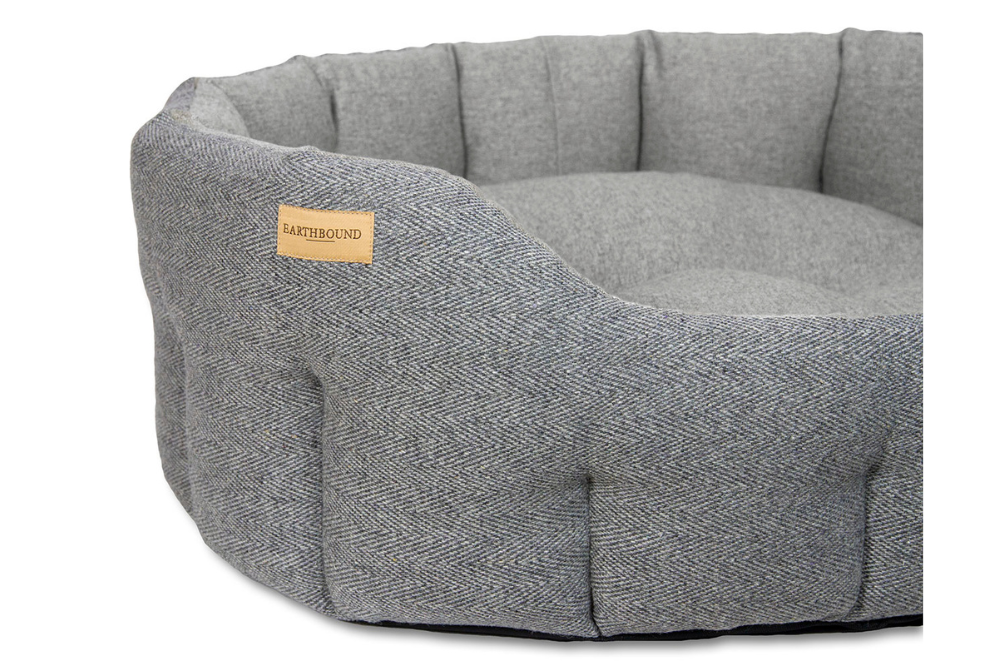 Cuccia rotonda Traditional Tweed Steel Grey - immagine 4