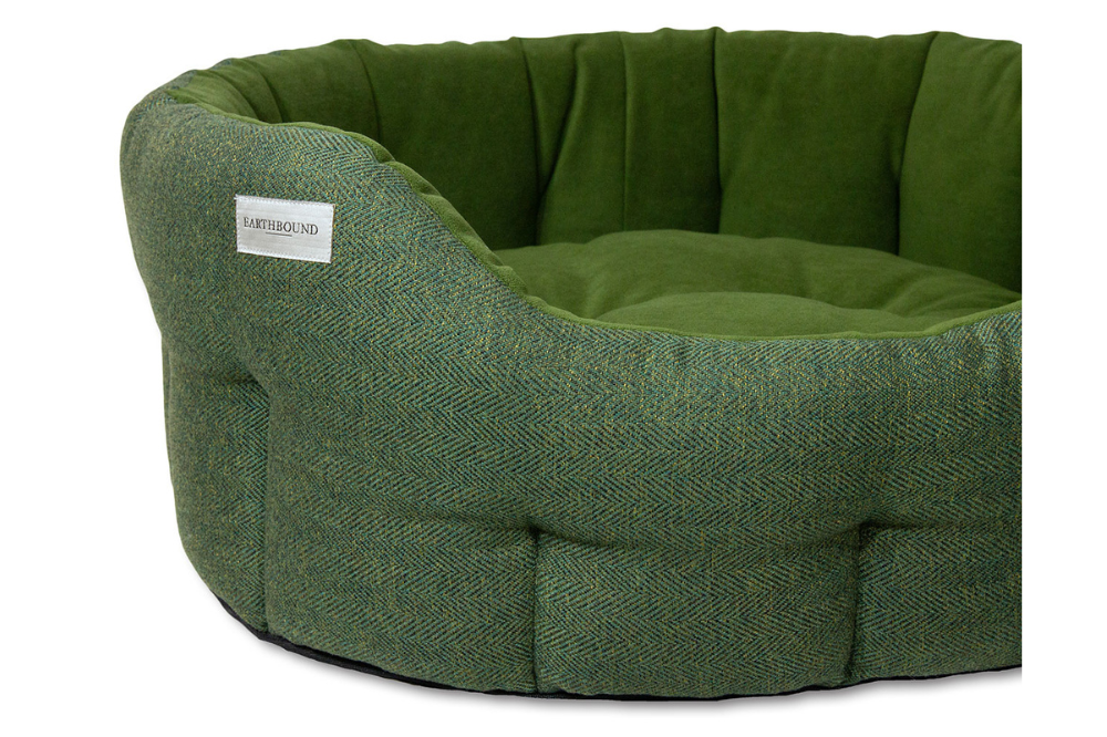 Cuccia rotonda Modern Tweed Pine Green - immagine 4